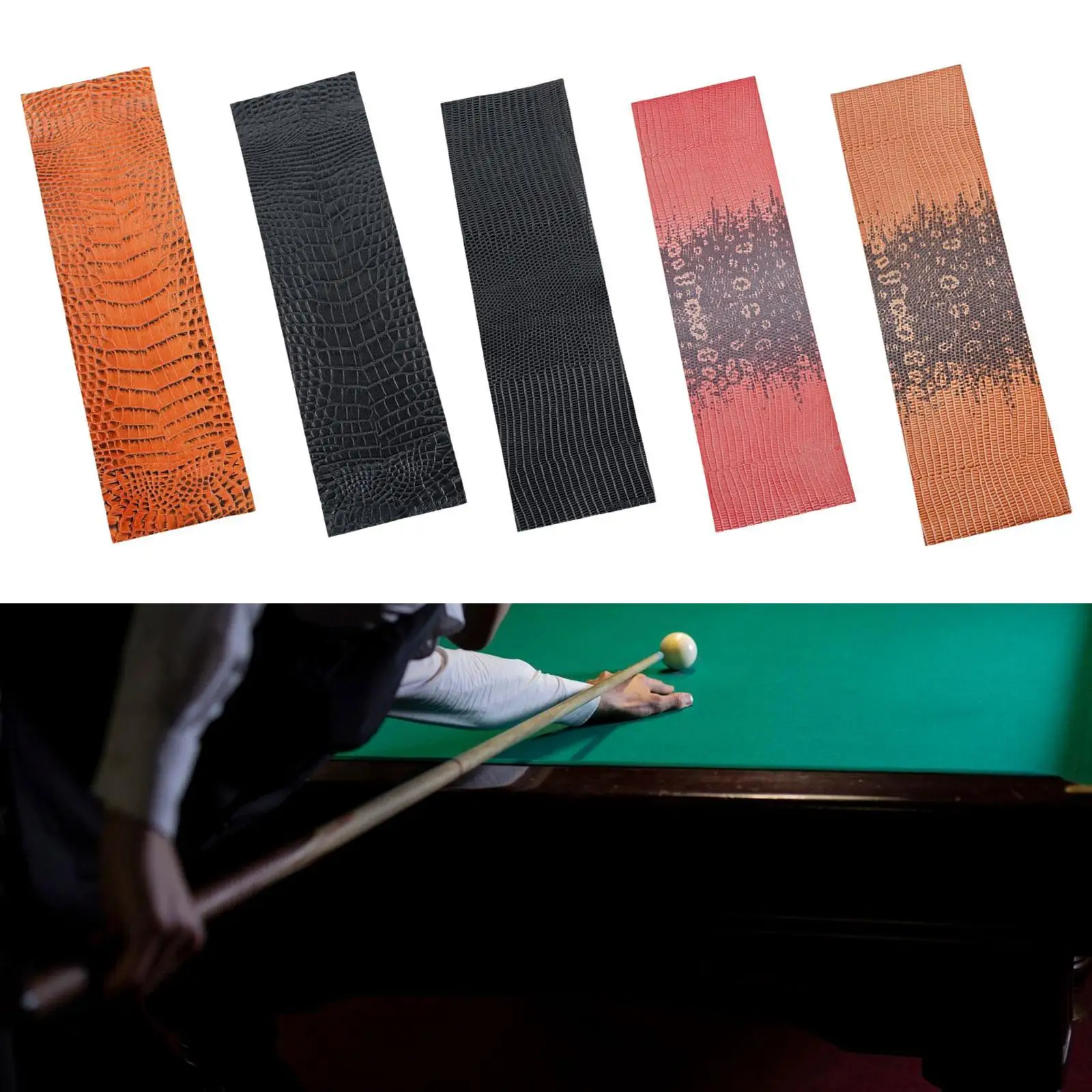 Pool Cue Stick Wrap Repair Comfortable for Training Billiard Stick Protector Waterproof Sturdy Pool Cue Handle Grip Cover
Pool Cue Stick Wrap Repair Comfortable for Training Billiard Stick Protector Waterproof Sturdy Pool Cue Handle Grip Cover