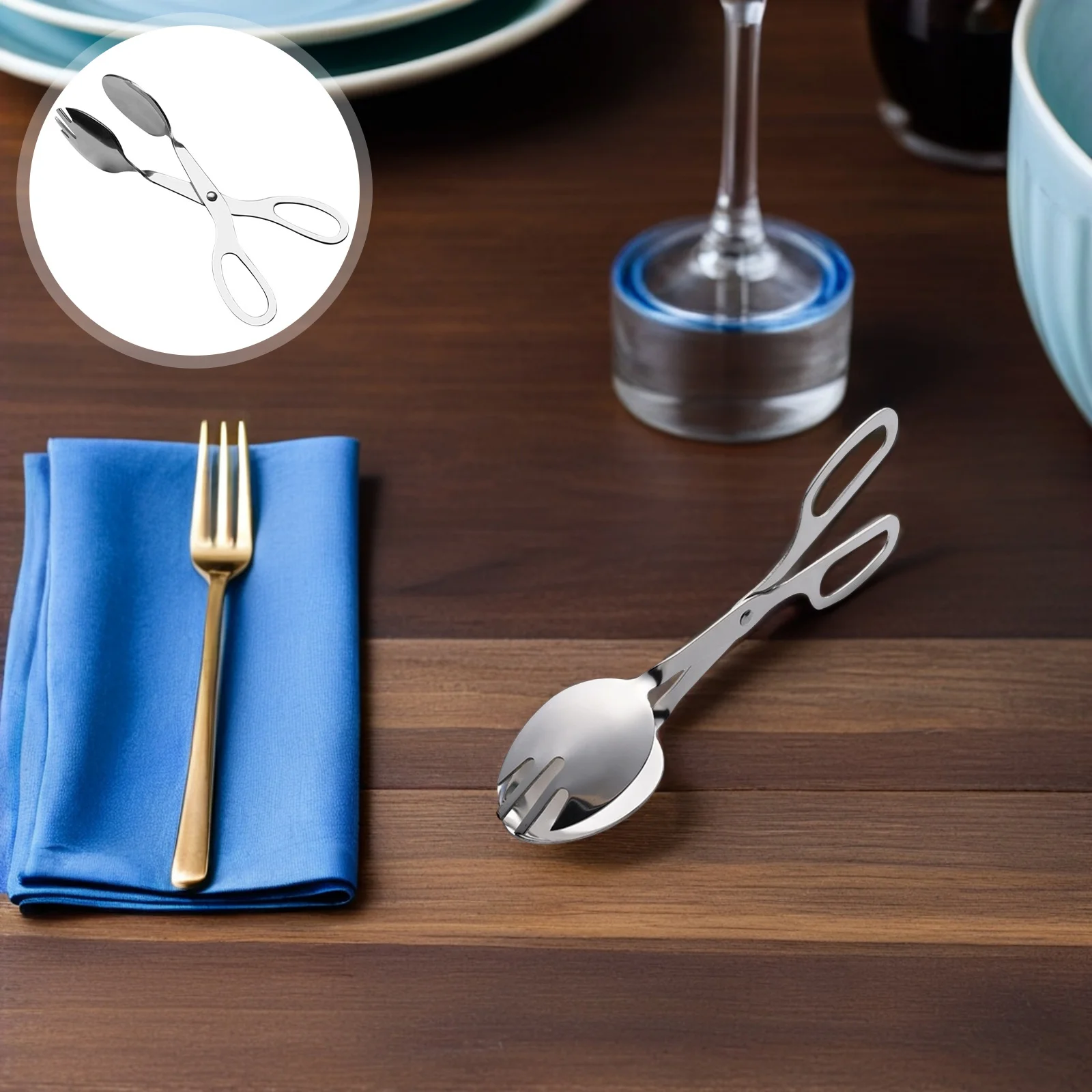 Salad Serving Tong Stainless Steel Food Clip Lightweight Kitchen Tool for Buffet Restaurant Home Bread Clip
Salad Serving Tong Stainless Steel Food Clip Lightweight Kitchen Tool for Buffet Restaurant Home Bread Clip