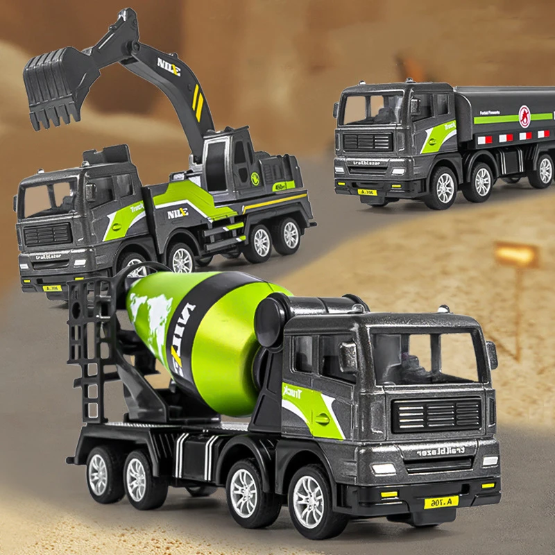 New Creative Alloy Inertial Engineering Vehicle Toys Crane Car Models Engineering Car Excavator Diecast Children's Toys Gifts
New Creative Alloy Inertial Engineering Vehicle Toys Crane Car Models Engineering Car Excavator Diecast Children's Toys Gifts