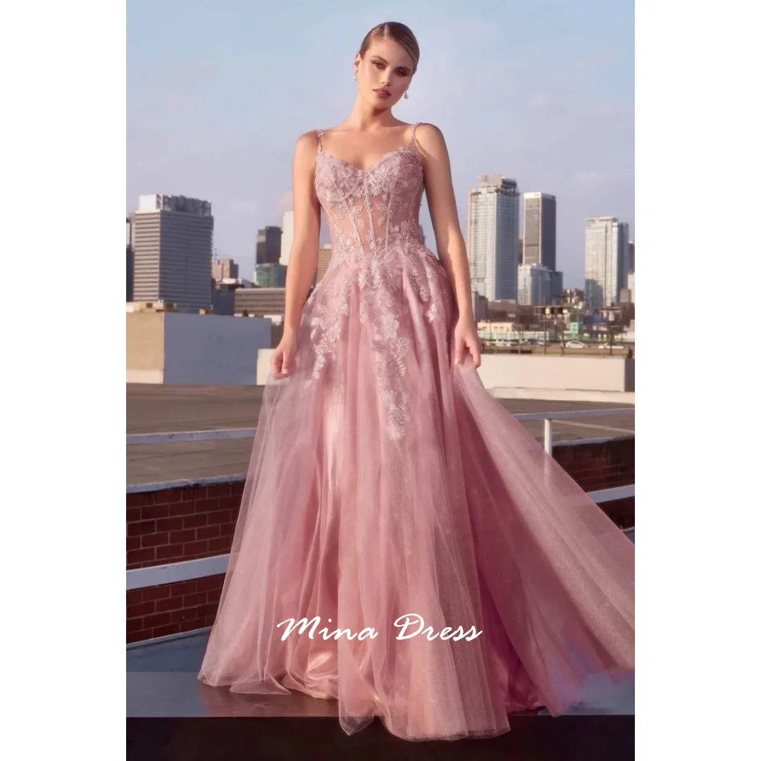 Mina Customized Backless Evening Dress Luxury Elegant Womens Party Dresses for Special Occasions Embroidery Lace Sleeveless Slit
Mina Customized Backless Evening Dress Luxury Elegant Womens Party Dresses for Special Occasions Embroidery Lace Sleeveless Slit