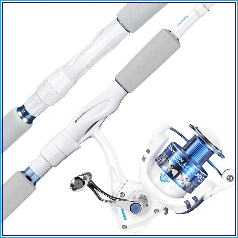 IM6 Graphite Fishing Rod & Reel Combo, 2-Piece, Stainless Guides, EVA Handle, 13 Models
IM6 Graphite Fishing Rod & Reel Combo, 2-Piece, Stainless Guides, EVA Handle, 13 Models