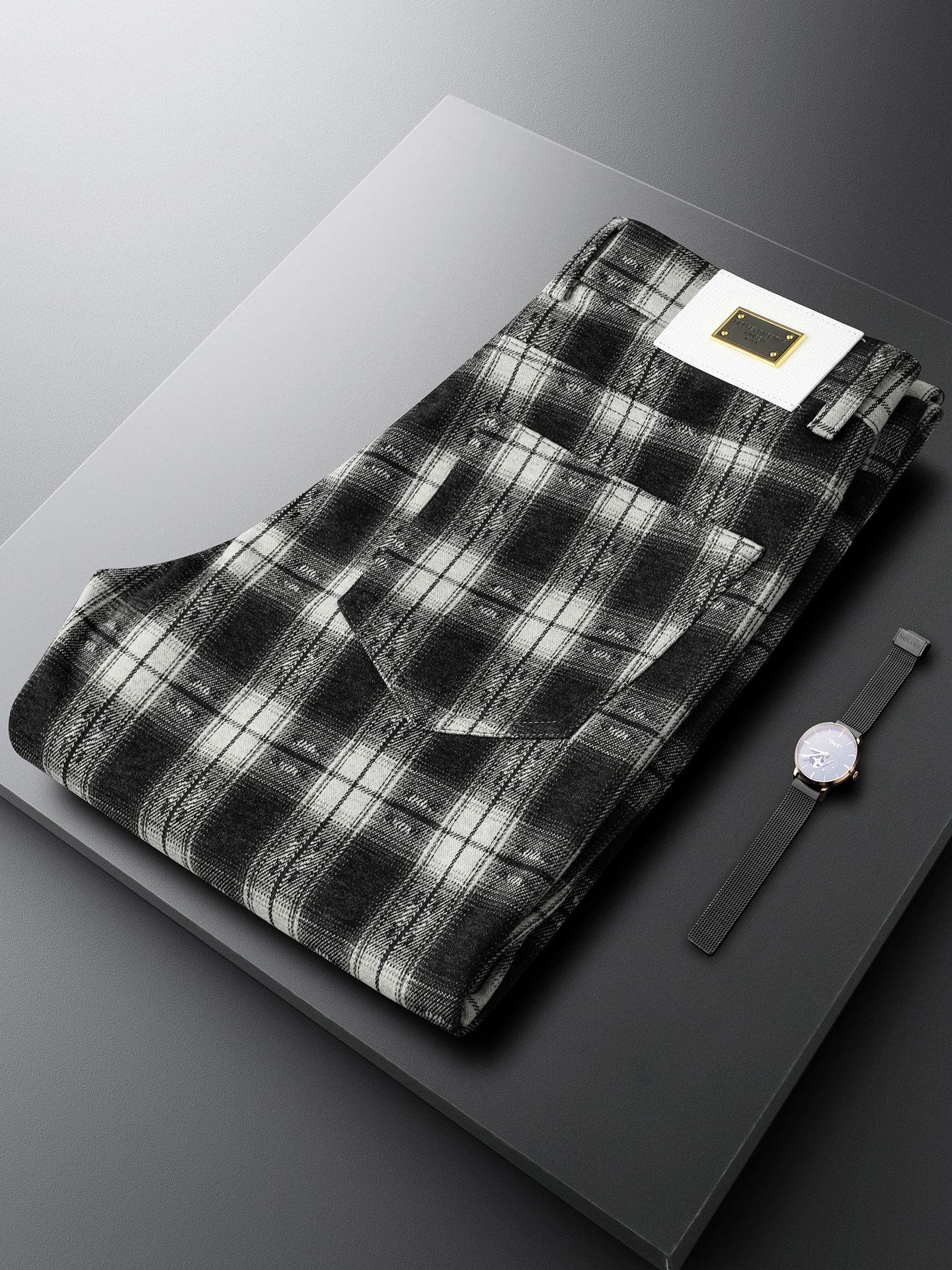 Busin Casual Trousers Men's Slim Straight Thi Autumn Winter Commuter Pants Luxury Bla White ids Embroidery Polyester...
Busin Casual Trousers Men's Slim Straight Thi Autumn Winter Commuter Pants Luxury Bla White ids Embroidery Polyester...