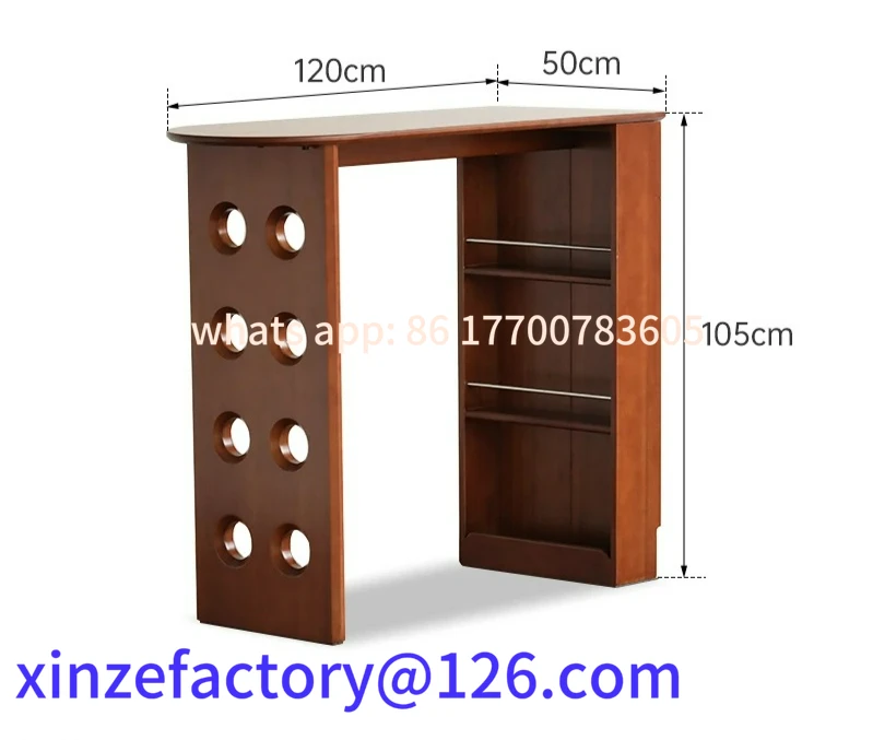 Customizable LXC solid wood bar table restaurant high table household small apartment partition cabinet retro locker
Customizable LXC solid wood bar table restaurant high table household small apartment partition cabinet retro locker