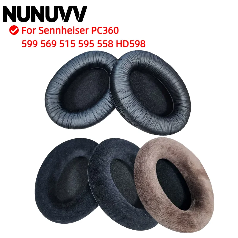 NUNUVV Replacement Earpads For Sennheiser PC360 599 569 515 595 558 HD598 Ear Cushion Headphone Ear Pad
NUNUVV Replacement Earpads For Sennheiser PC360 599 569 515 595 558 HD598 Ear Cushion Headphone Ear Pad