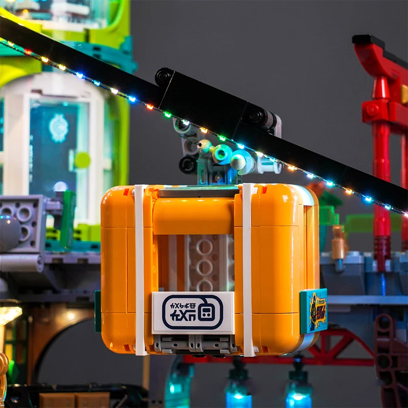 ЛЕГКА для LEGO 71799 Ninjago City Markets, блок, игрушка «сделай сам» (модель без блоков, только светодиодный светильник), набор светильников, подарок для ребенка
ЛЕГКА для LEGO 71799 Ninjago City Markets, блок, игрушка «сделай сам» (модель без блоков, только светодиодный светильник), набор светильников, подарок для ребенка