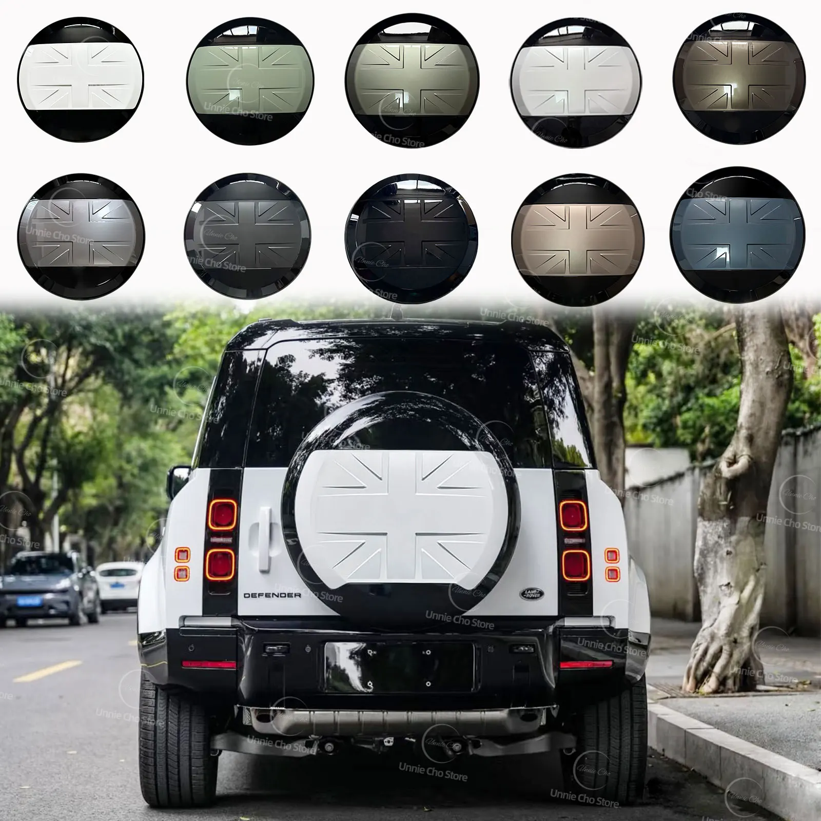For Land Rover Defender L663 Wheel Cover 90 110 Accessories Waterproof Spare Tire Case Housing Rear Tyre Protector
For Land Rover Defender L663 Wheel Cover 90 110 Accessories Waterproof Spare Tire Case Housing Rear Tyre Protector