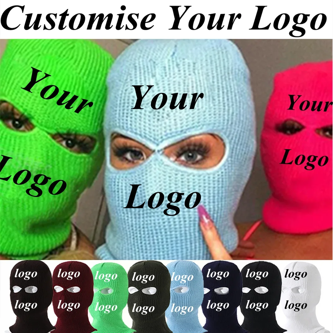 Custom Logo Winter Unisex 2 Hole Full Face Cover Knitted Hat Soft Warm Motorcycle Helmet Windproof Ski Mask Balaclava Beanie Cap
Custom Logo Winter Unisex 2 Hole Full Face Cover Knitted Hat Soft Warm Motorcycle Helmet Windproof Ski Mask Balaclava Beanie Cap