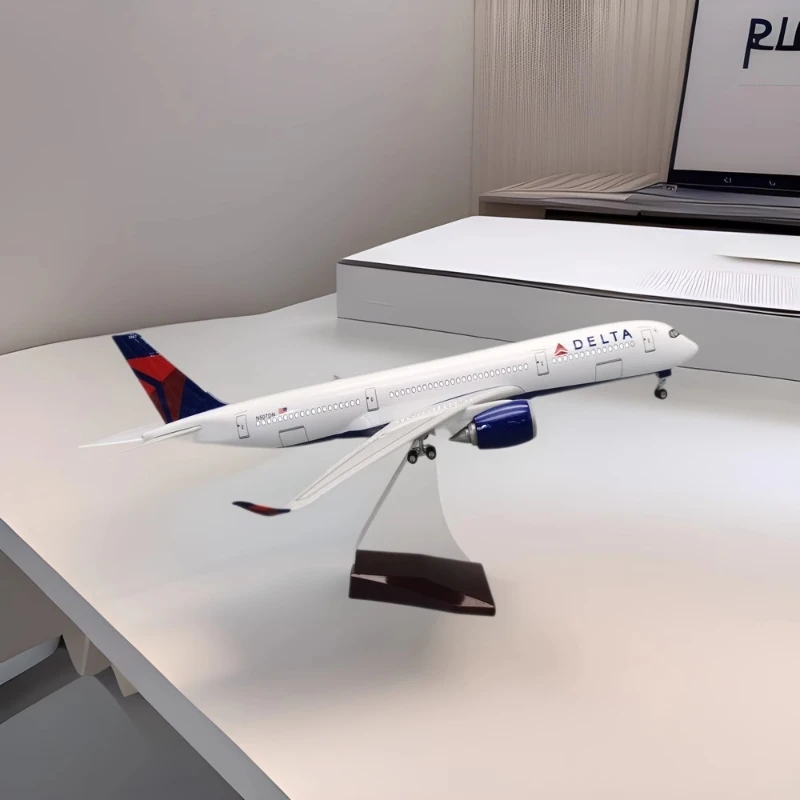 Scale 1:160 Model Airplane 47CM Scale Aircraft Model Airbus A350 Delta Airlines Die-cast Resin Plane Collection for Gift Home
Scale 1:160 Model Airplane 47CM Scale Aircraft Model Airbus A350 Delta Airlines Die-cast Resin Plane Collection for Gift Home