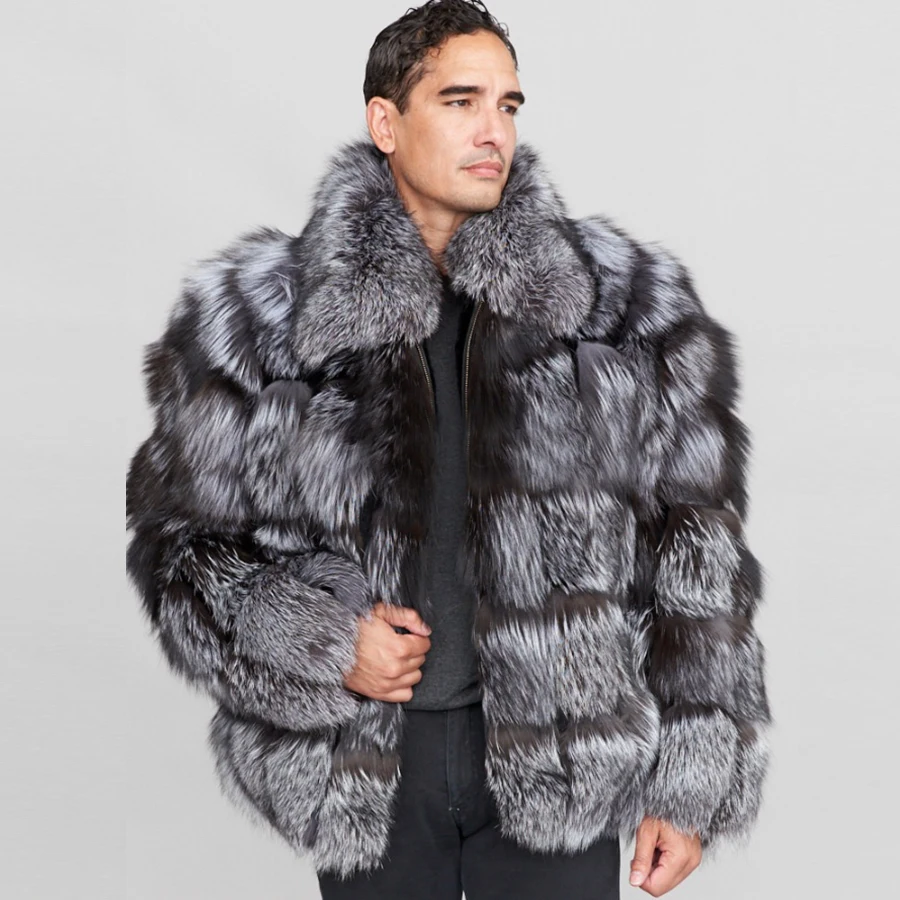 Winter Bomber Jacket Men Fox Fur Coat New Warm Premium Fur Jacket Casual Fashion Outwear Free Shippin
Winter Bomber Jacket Men Fox Fur Coat New Warm Premium Fur Jacket Casual Fashion Outwear Free Shippin