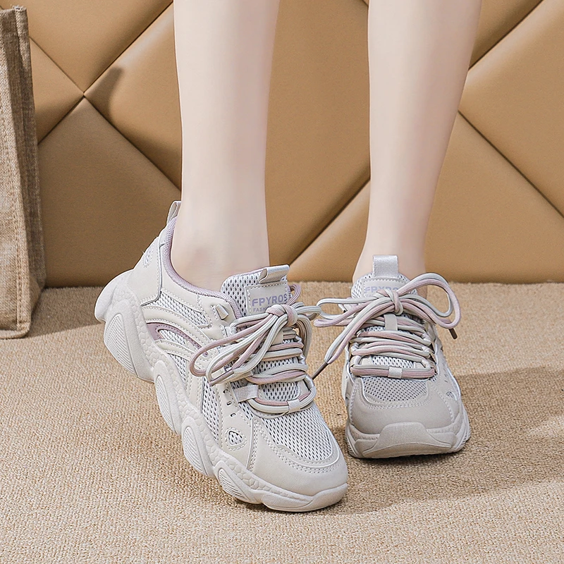 Женская обувь, новинка 2025, осенняя модная брендовая женская обувь Torre на толстой подошве, повседневная светоотражающая спортивная модная обувь для бега
Женская обувь, новинка 2025, осенняя модная брендовая женская обувь Torre на толстой подошве, повседневная светоотражающая спортивная модная обувь для бега