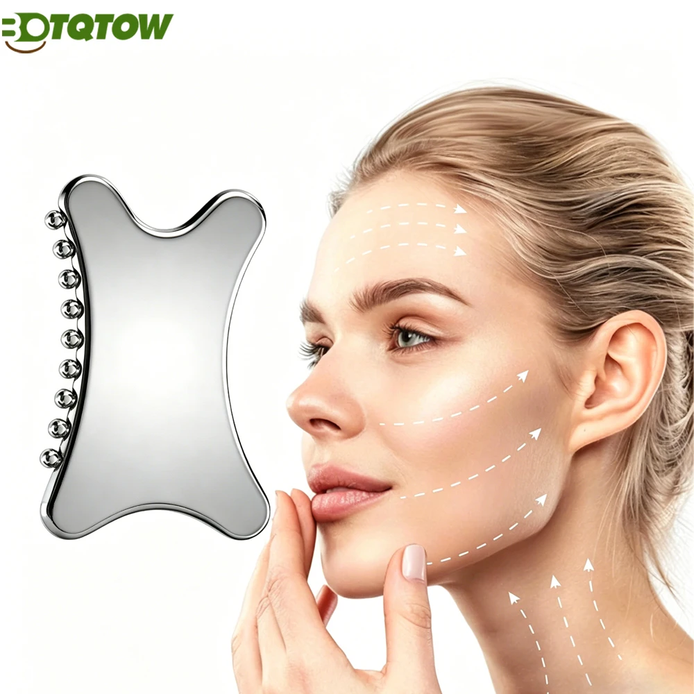 1PCS Stainless Steel Gua Sha, Gua Sha Facial Tools for Face Sculpting, Metal Gua Sha Skin Care, Massage Gift for Women Men
1PCS Stainless Steel Gua Sha, Gua Sha Facial Tools for Face Sculpting, Metal Gua Sha Skin Care, Massage Gift for Women Men