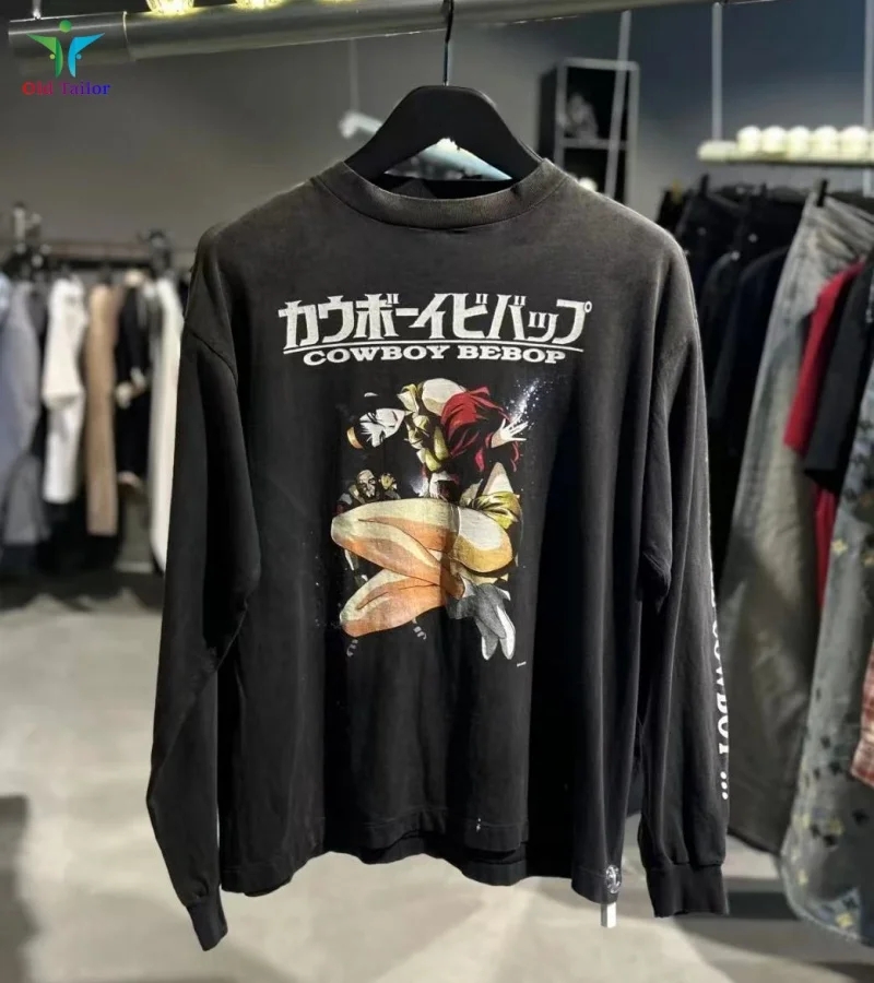 25SS Latest High Quality Mens Womens SAINT Y2K Cartoon Trend Print Loose Cotton Casual Long Sleeve T-Shirt
25SS Latest High Quality Mens Womens SAINT Y2K Cartoon Trend Print Loose Cotton Casual Long Sleeve T-Shirt