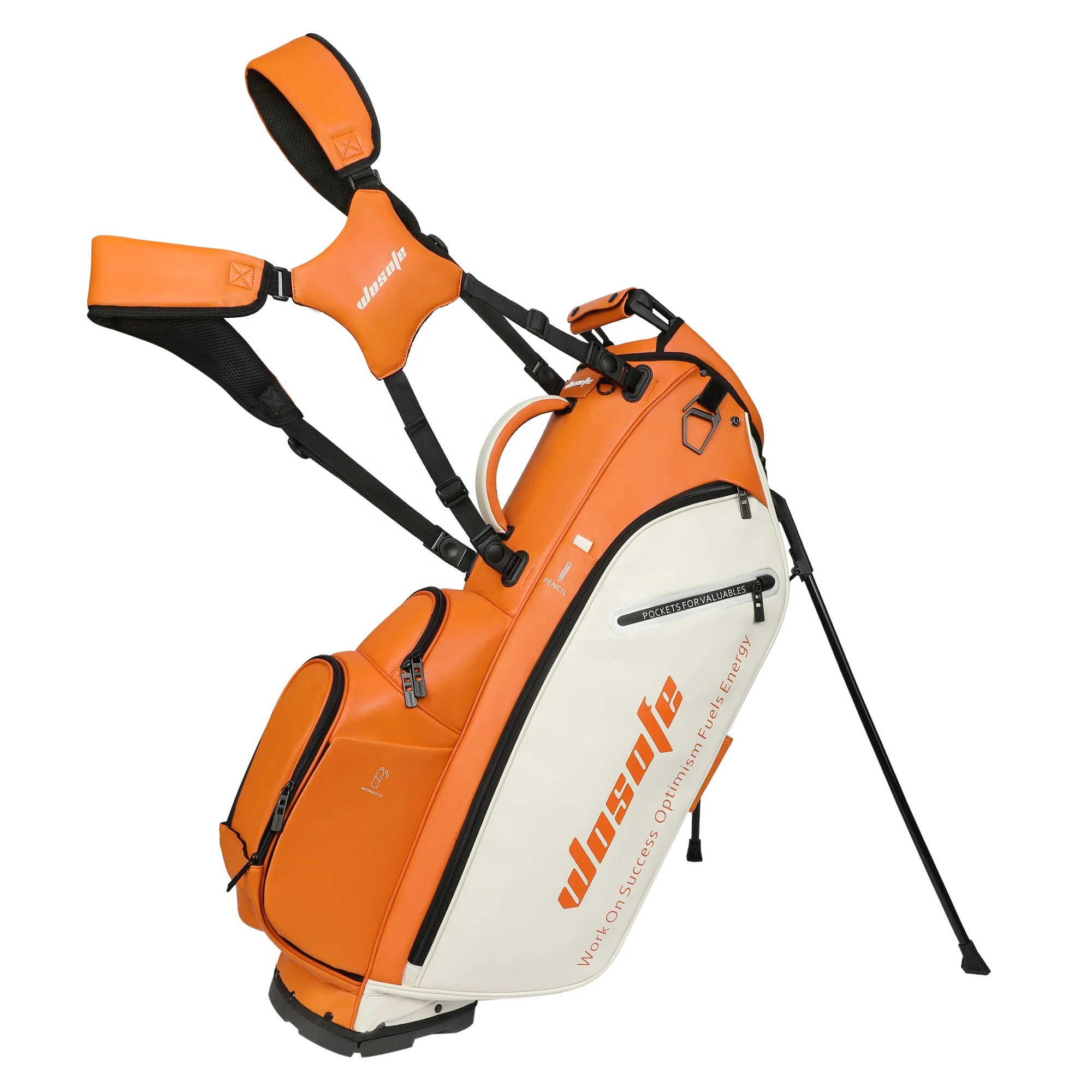 Wholesale Custom Multi-color Multi-function Can Accommodate a Full Set of Clubs PU Leather 14-Way Top Dividers Golf Bags Custom
Wholesale Custom Multi-color Multi-function Can Accommodate a Full Set of Clubs PU Leather 14-Way Top Dividers Golf Bags Custom