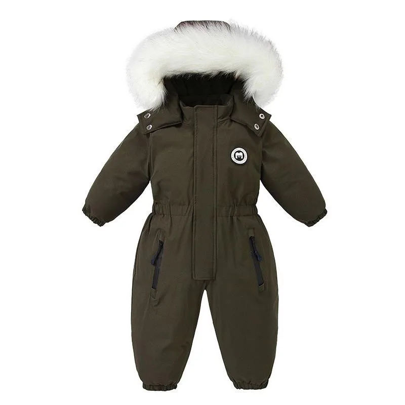 Children's Onesie Outfit Infant Clothing Fall/Winter Ski Wear Style Kid's Romper Outdoor Cotton Jacket Thickened Warmth
Children's Onesie Outfit Infant Clothing Fall/Winter Ski Wear Style Kid's Romper Outdoor Cotton Jacket Thickened Warmth