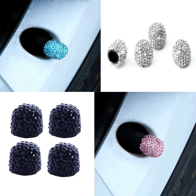 Diamond Car Tire Valve Caps Shining Dust-proof Wheel Valve Cover Vehicle Bling Crystal Valve Cap Car Styling Accessories
Diamond Car Tire Valve Caps Shining Dust-proof Wheel Valve Cover Vehicle Bling Crystal Valve Cap Car Styling Accessories