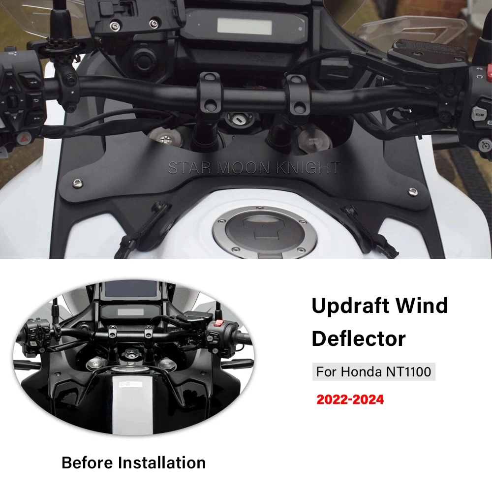 NT 1100 Front Cockpit Fairing For Honda NT1100 2022-2024 Model Motorcycle Wind Deflector Airflow Deflectors Plate Accessories
NT 1100 Front Cockpit Fairing For Honda NT1100 2022-2024 Model Motorcycle Wind Deflector Airflow Deflectors Plate Accessories