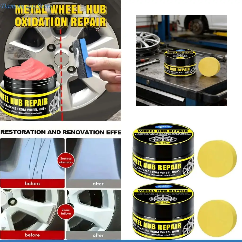 A2UC Quick Fix Wheel Renovation Cream Refurbishment Paste Repairs Damage On All Types Of Alloy Chrome Rims For Scratches Fading
A2UC Quick Fix Wheel Renovation Cream Refurbishment Paste Repairs Damage On All Types Of Alloy Chrome Rims For Scratches Fading