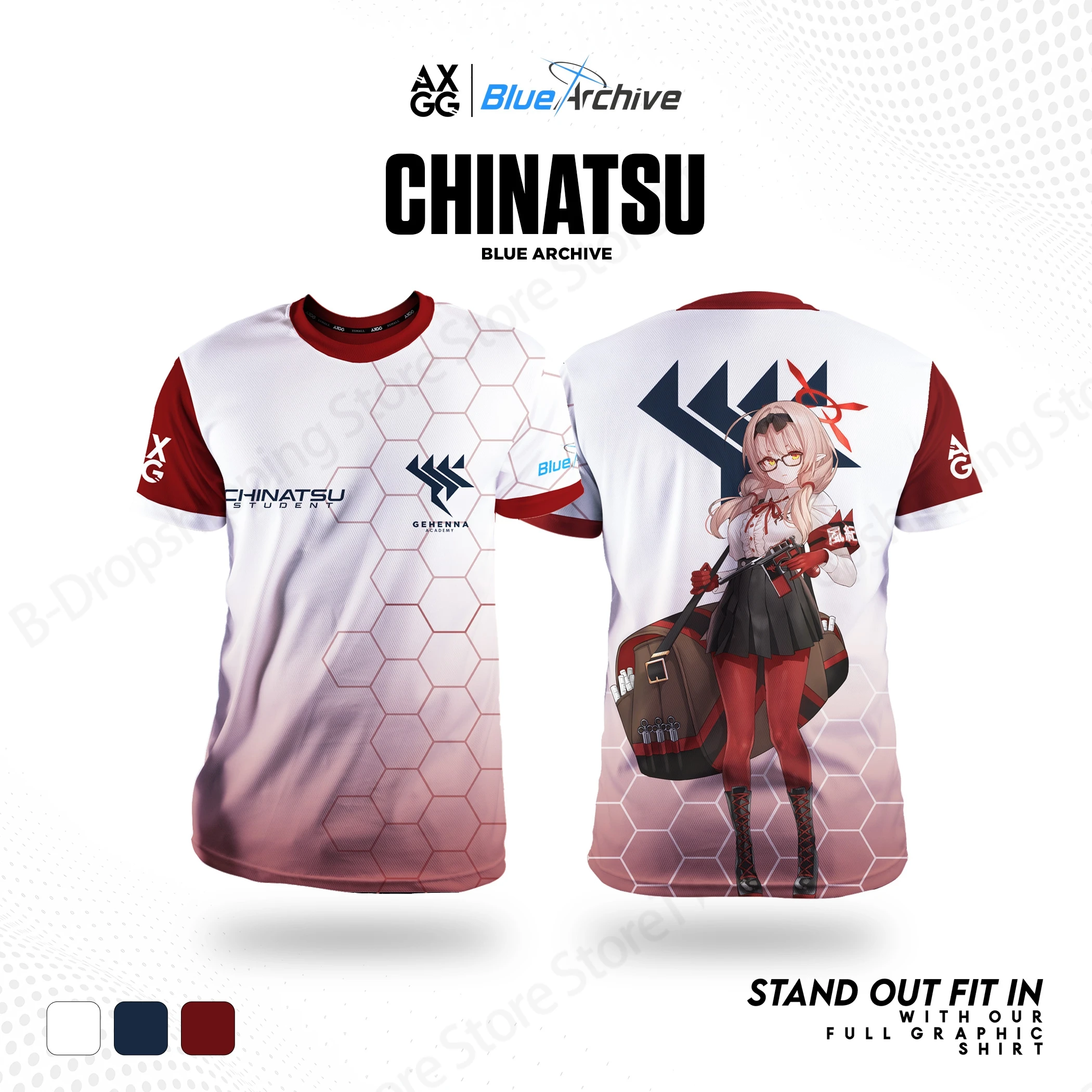Cartoon Anime Blue Archive 3D Print T-shirt Men Women Fashion Casual Short Sleeve Tops Tees 2025 New Boys Girls Clothing Sexy
Cartoon Anime Blue Archive 3D Print T-shirt Men Women Fashion Casual Short Sleeve Tops Tees 2025 New Boys Girls Clothing Sexy