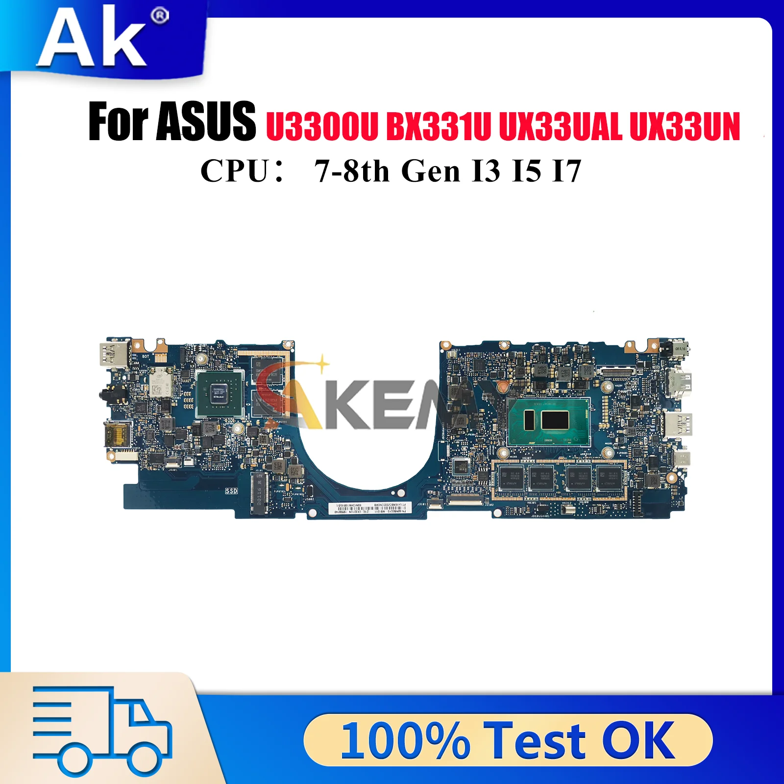 UX331UN Материнская плата для ноутбука ASUS ZenBook UX33UAL UX331 UX33UN U3300U BX331U Материнская плата с процессором I3 I5 I7 100% тест ОК быстрая доставка
UX331UN Материнская плата для ноутбука ASUS ZenBook UX33UAL UX331 UX33UN U3300U BX331U Материнская плата с процессором I3 I5 I7 100% тест ОК быстрая доставка