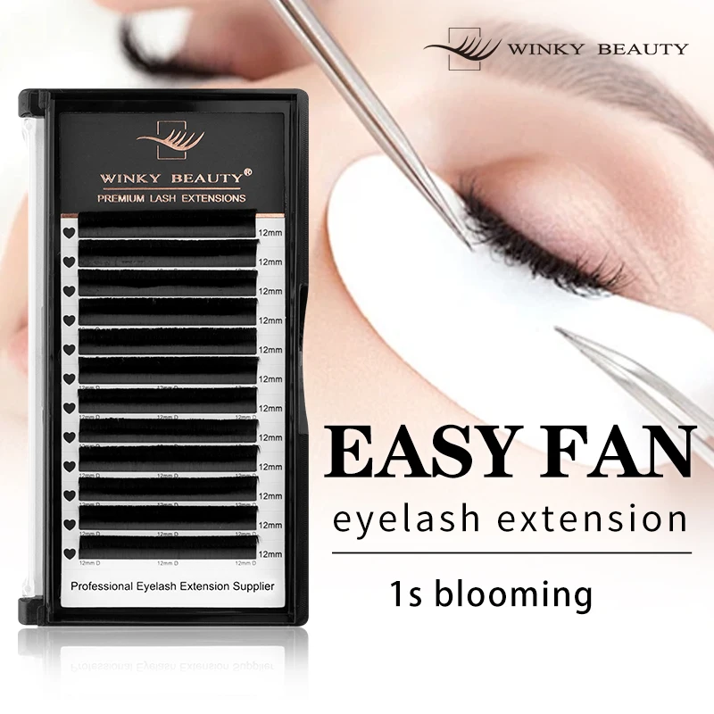 Winky Beauty Easy Fans Volume Lashes Extensions Auto Fans Eyelashes False Flowering Auto Fan Eyelashes Blooming Volume Cilios
Winky Beauty Easy Fans Volume Lashes Extensions Auto Fans Eyelashes False Flowering Auto Fan Eyelashes Blooming Volume Cilios