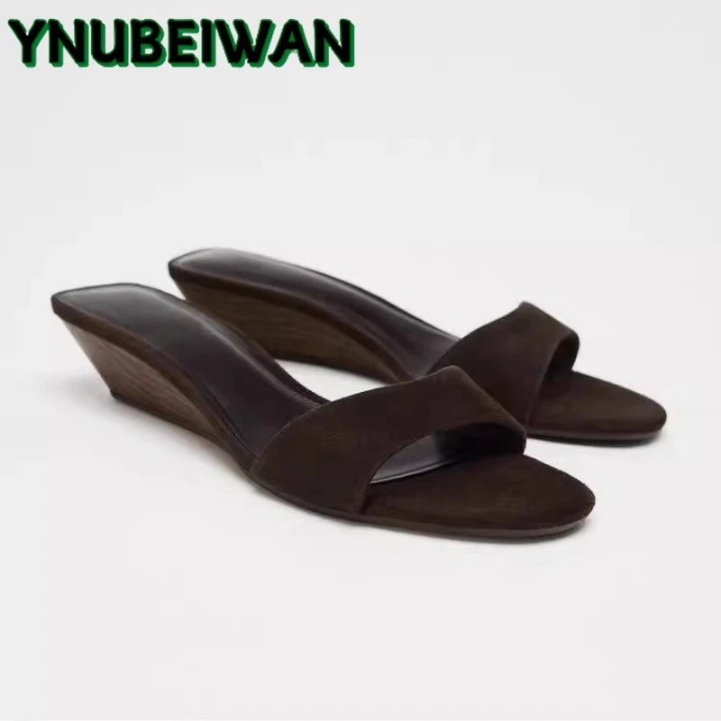 Women Wedges Slippers Summer Trend New Sandals 2025 Brand Party Shoes Designer Slingback Dress Woman Flip Flops Sandalias Mujer
Women Wedges Slippers Summer Trend New Sandals 2025 Brand Party Shoes Designer Slingback Dress Woman Flip Flops Sandalias Mujer