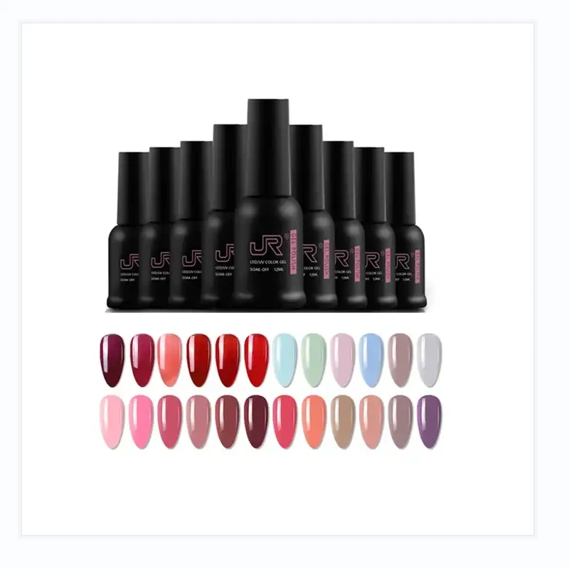 126 Colors Black Bottle 12 ml UV GEL Polish 6colors/box Private Label UV Gel Semi Cured Long Lasting Soak off Gel Polish
126 Colors Black Bottle 12 ml UV GEL Polish 6colors/box Private Label UV Gel Semi Cured Long Lasting Soak off Gel Polish