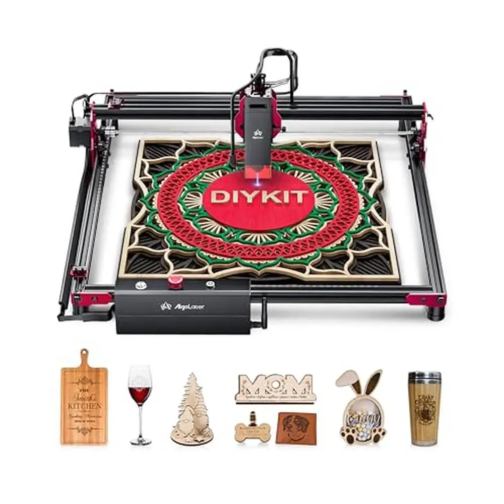 DIY Laser Engraver Cutter 10W Output 3D Wooden Puzzle Maker Glasses Wearable Module Easy Assembly Beginners Smartphone App
DIY Laser Engraver Cutter 10W Output 3D Wooden Puzzle Maker Glasses Wearable Module Easy Assembly Beginners Smartphone App