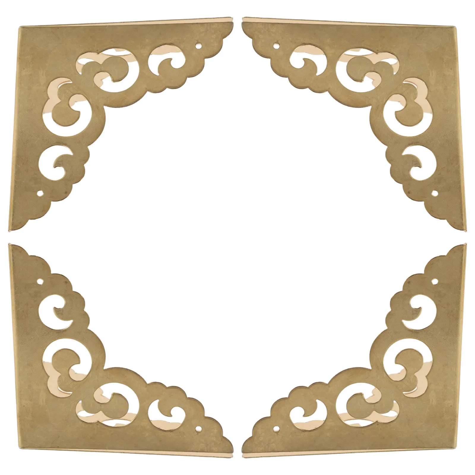 4Pcs Vintage Brass Corner Protectors for Furniture Wood Box Cabinet Table Dresser Jewelry Box Decorative Triangle Edge Guards
4Pcs Vintage Brass Corner Protectors for Furniture Wood Box Cabinet Table Dresser Jewelry Box Decorative Triangle Edge Guards