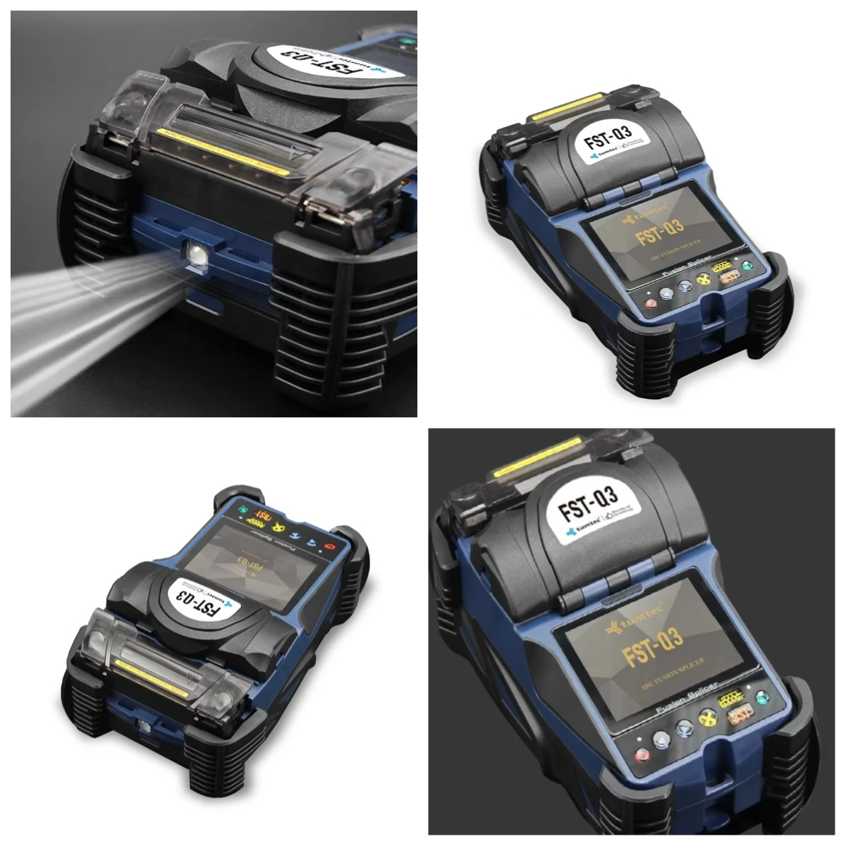 Tumtec High Precision Fiber Optic Equipment, FST-V1 & FST-Q3 Multifunctional Shear and Fusion Splice Machine
Tumtec High Precision Fiber Optic Equipment, FST-V1 & FST-Q3 Multifunctional Shear and Fusion Splice Machine