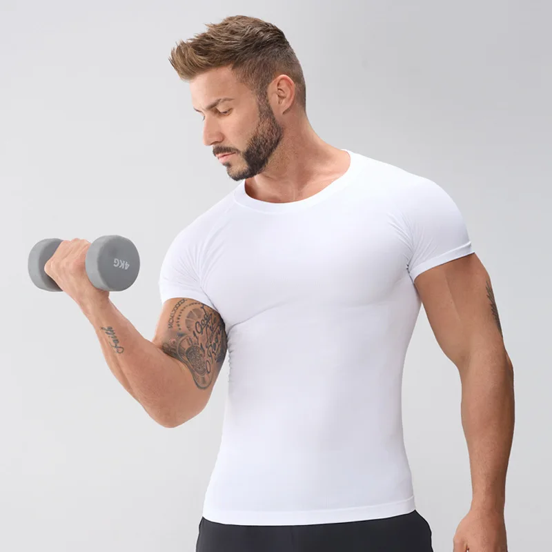 Men’s Seamless Sports T-Shirt, Short-Sleeve Training and Fitness Top, Non-Trace High-Elastic Quick-Drying Running Apparel
Men’s Seamless Sports T-Shirt, Short-Sleeve Training and Fitness Top, Non-Trace High-Elastic Quick-Drying Running Apparel