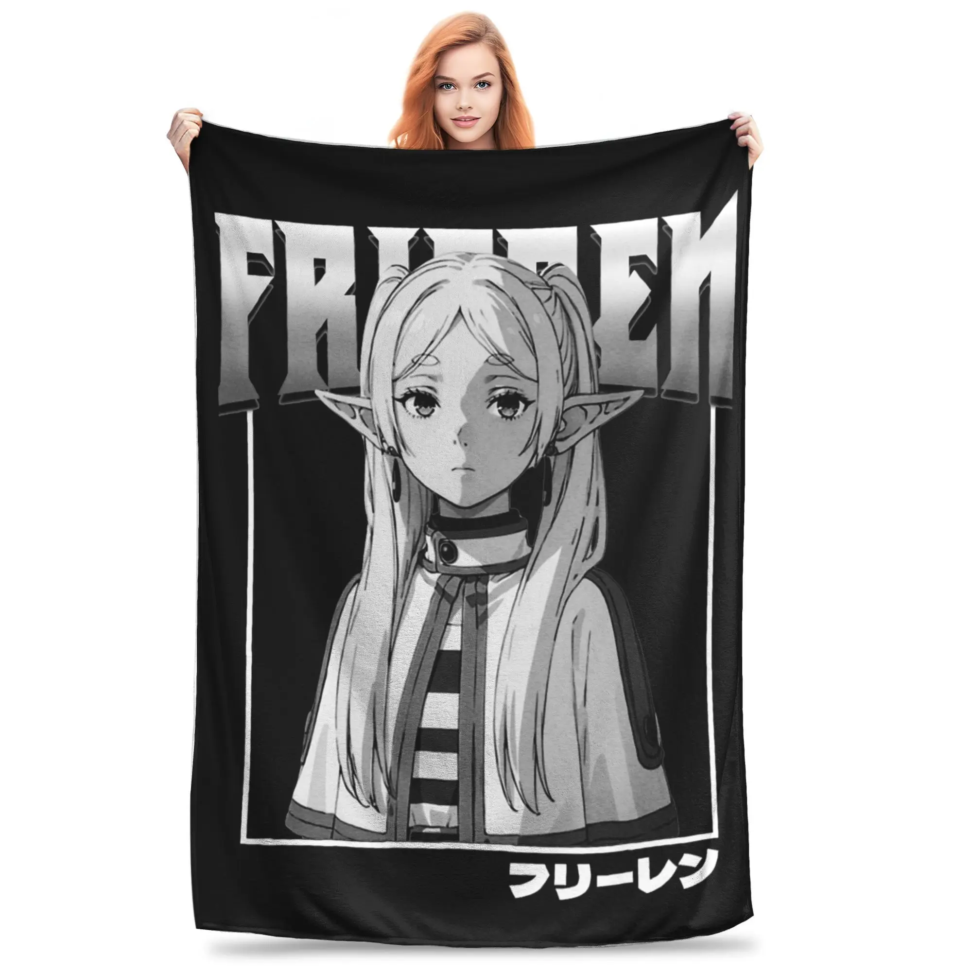 Frieren the Slayer Fleece Throw Blankets Blankets for Bed Office Super Warm Quilt,
Frieren the Slayer Fleece Throw Blankets Blankets for Bed Office Super Warm Quilt,