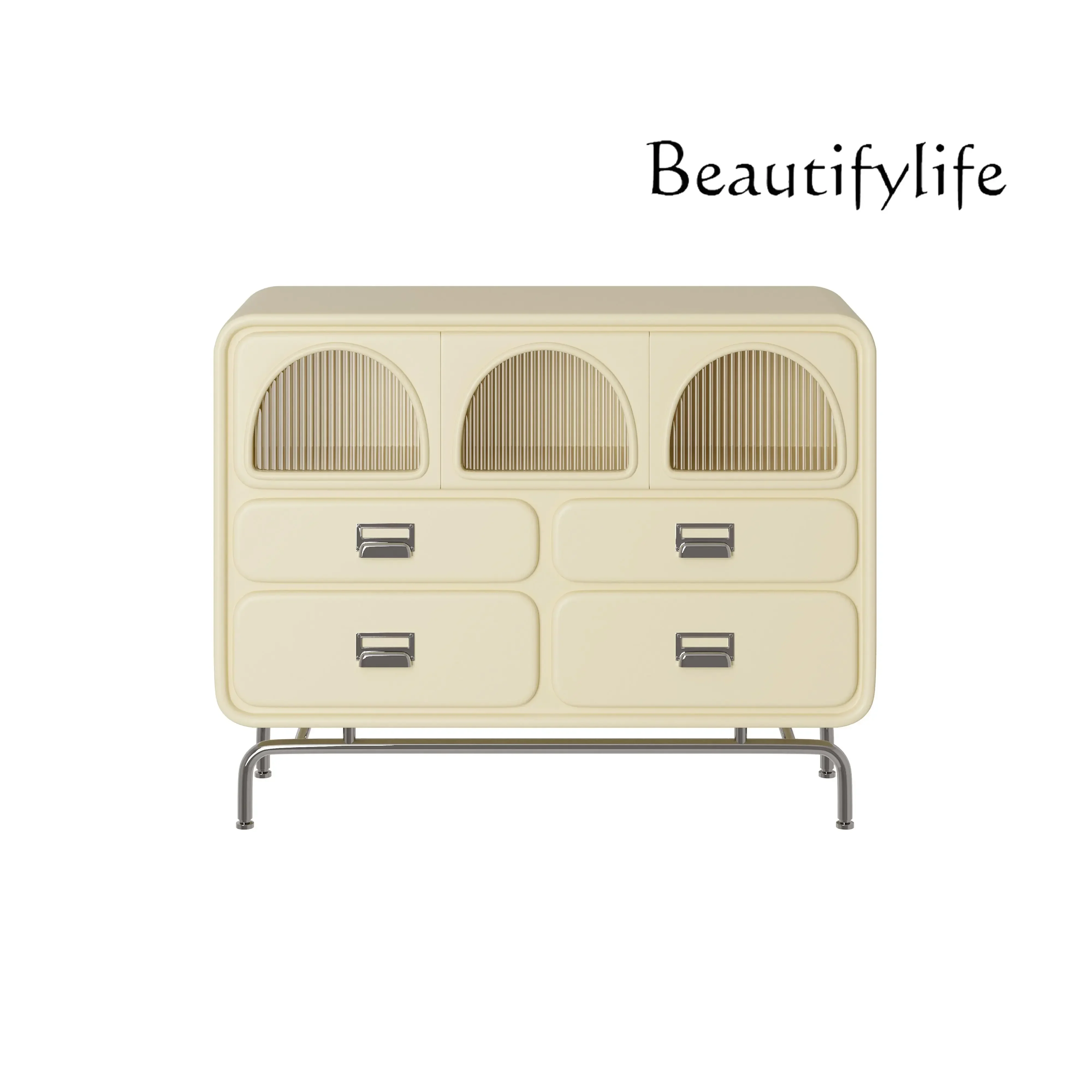 Solid wood simple ins cream wind bucket cabinet small apartment living room lockerpara casa e decoração
Solid wood simple ins cream wind bucket cabinet small apartment living room lockerpara casa e decoração