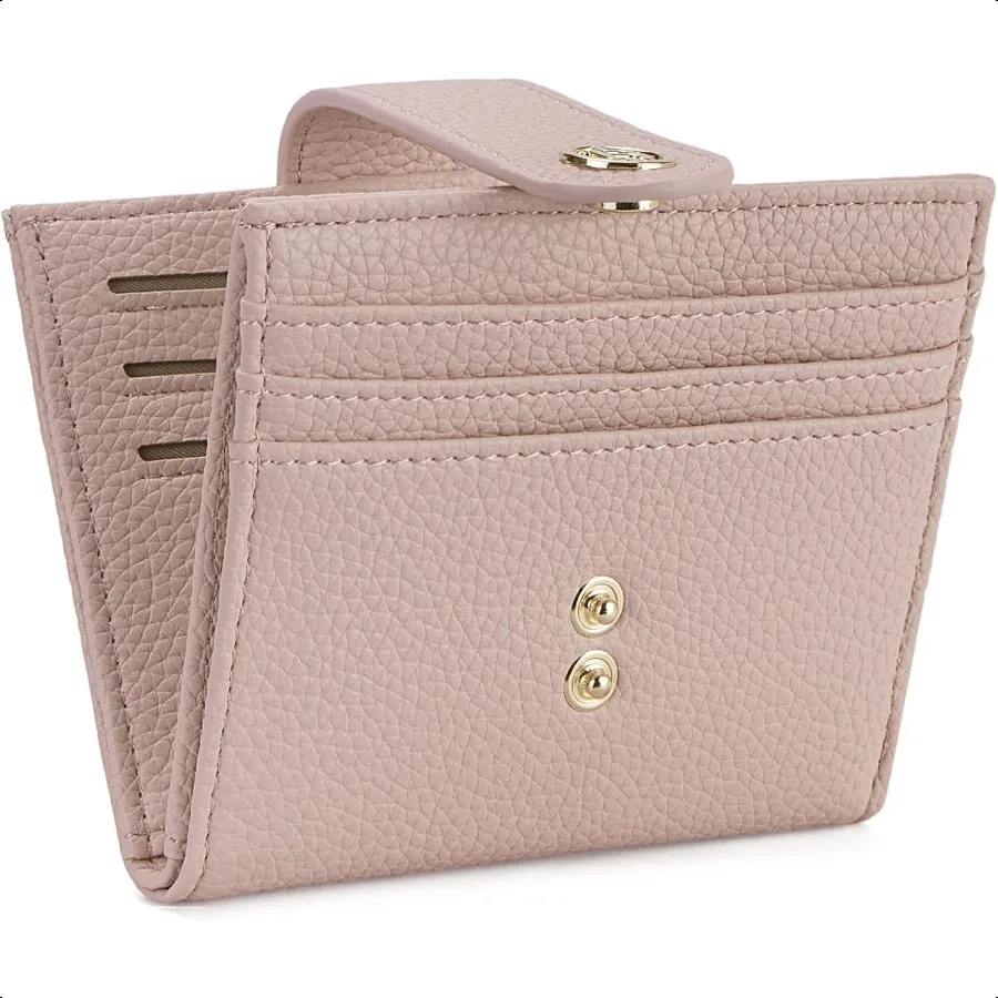 BOSTANTEN Slim Wallet for Women Small RFID Blocking Credit Card Holder Leather Bifold Wallets with Zipper Coin Pocket Pink
BOSTANTEN Slim Wallet for Women Small RFID Blocking Credit Card Holder Leather Bifold Wallets with Zipper Coin Pocket Pink