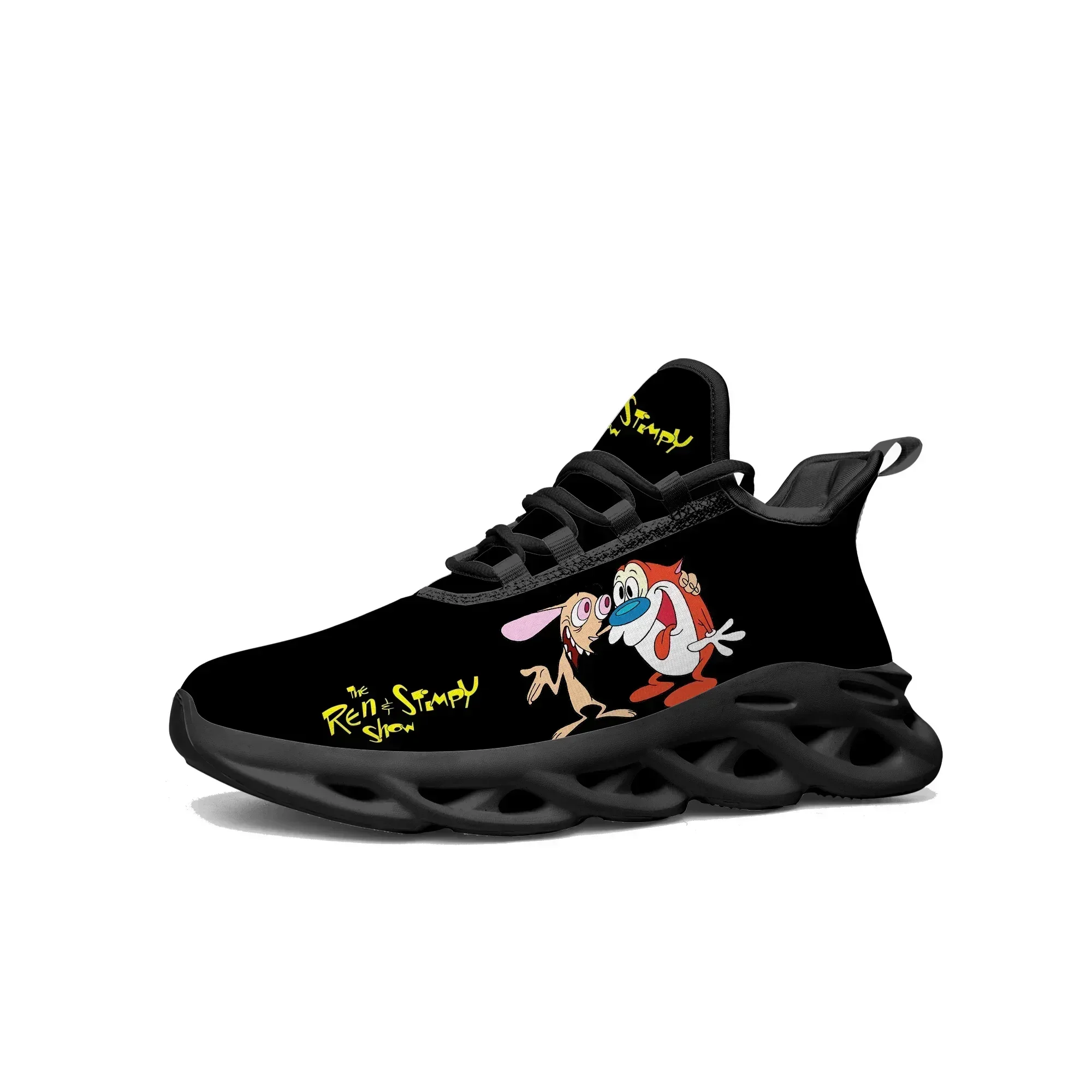 Anime Cartoon Stimpy Comic Ren Flats Sneakers Mens Womens Sports Running Shoe High Quality Custom Lace Up Mesh Footwear
Anime Cartoon Stimpy Comic Ren Flats Sneakers Mens Womens Sports Running Shoe High Quality Custom Lace Up Mesh Footwear