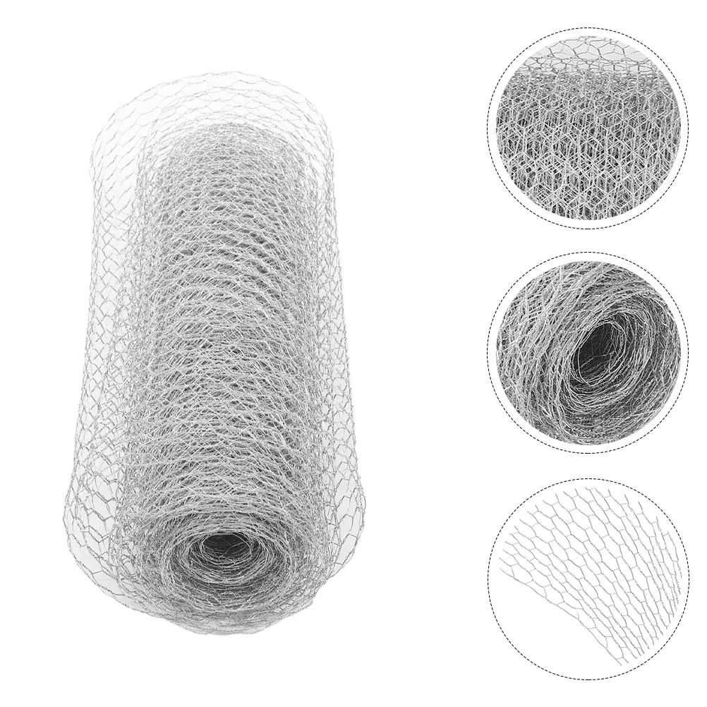1 Roll Of Diy Garden Wire Net Poultry Pen Chicken Wire Netting For Coop Garden Multipurpose Fencing Breeding Iron Hexagonal Mesh
1 Roll Of Diy Garden Wire Net Poultry Pen Chicken Wire Netting For Coop Garden Multipurpose Fencing Breeding Iron Hexagonal Mesh
