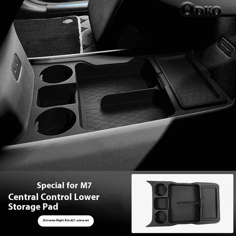 For AITO M7 Ultra Silicone Storage Box Car Dashboard Lower Layer Eyeglass Storage Organizer Car Interior Accessories
For AITO M7 Ultra Silicone Storage Box Car Dashboard Lower Layer Eyeglass Storage Organizer Car Interior Accessories