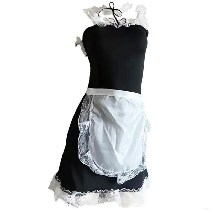 652F French Maid Costume Accessories Halloween Cosplay Lingerie with Apron,Lace Choker,Babydoll
652F French Maid Costume Accessories Halloween Cosplay Lingerie with Apron,Lace Choker,Babydoll