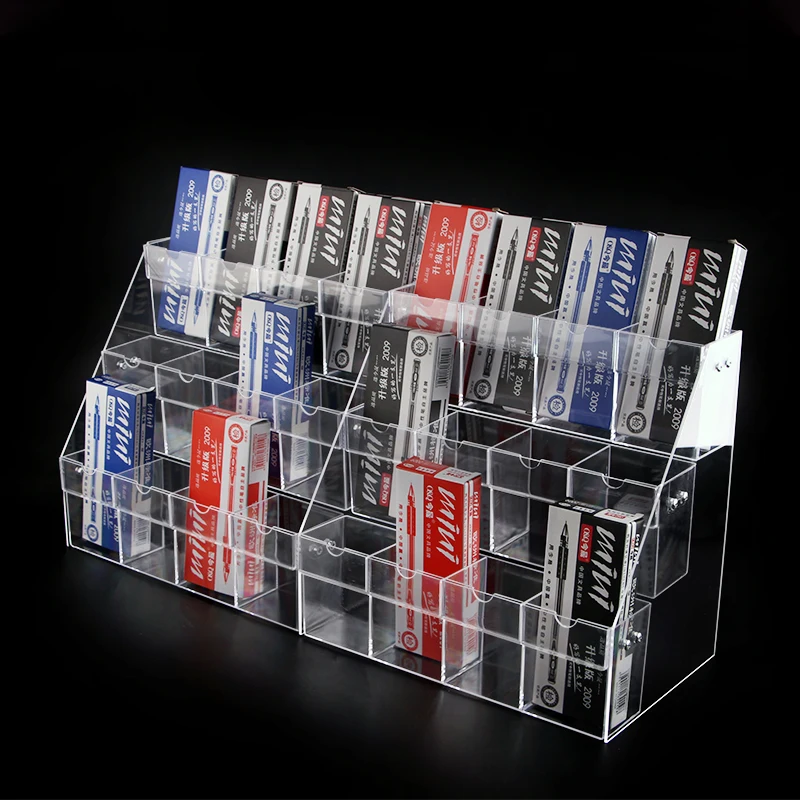 Clear Acrylic Pen Holder Stationery Storage Rack Brush Case Desktop Pencil Organizer Display Stand Cosmetic Supermarket Shelf
Clear Acrylic Pen Holder Stationery Storage Rack Brush Case Desktop Pencil Organizer Display Stand Cosmetic Supermarket Shelf