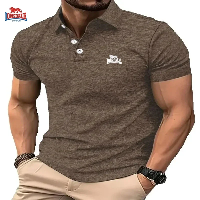 Men's Casual Fashion Breathable Polo Shirt Comfortable Embroidered Top for Business And Leisure
Men's Casual Fashion Breathable Polo Shirt Comfortable Embroidered Top for Business And Leisure
