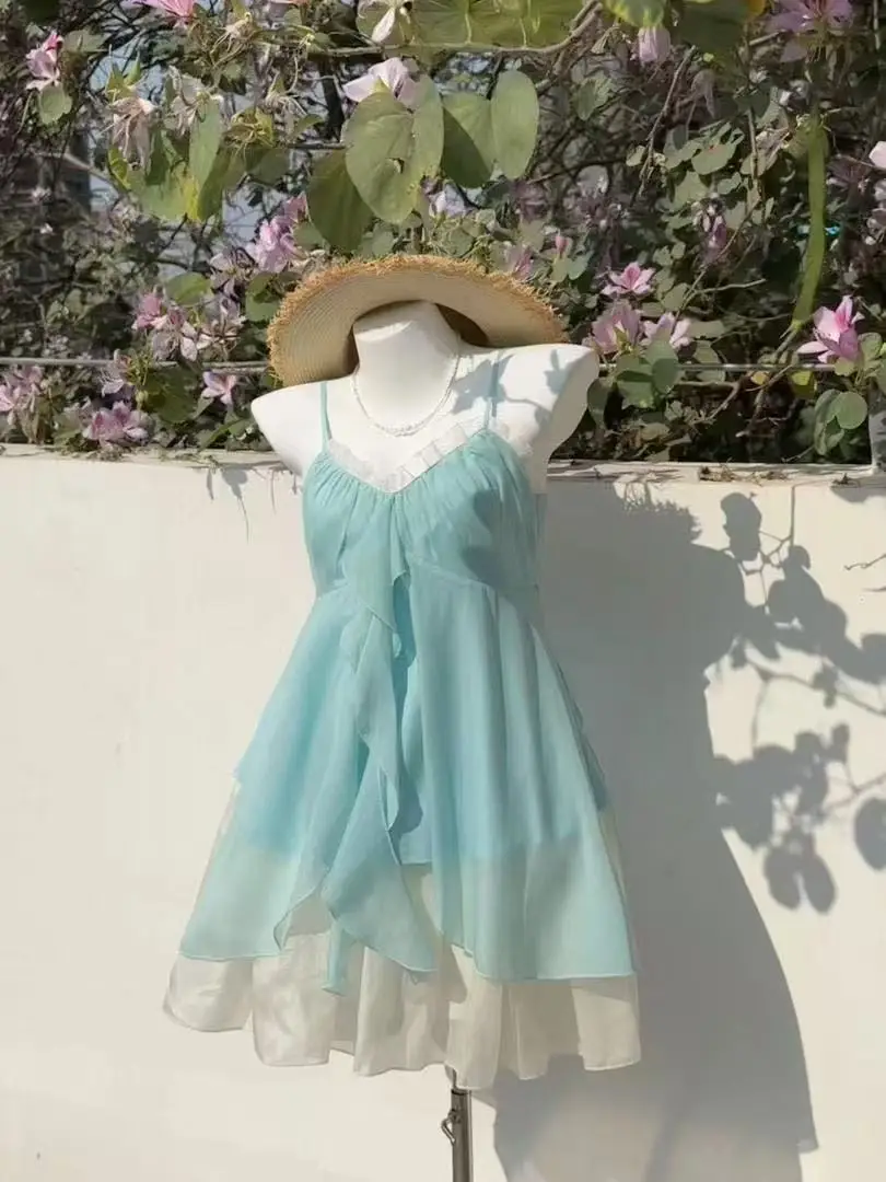 Vintage Chiffon Blouse Set Slim Fit Two Piece Outfit Women Retro Floral Print Sleeveless Top with Skirt Y2K Cottagecore Fashion
Vintage Chiffon Blouse Set Slim Fit Two Piece Outfit Women Retro Floral Print Sleeveless Top with Skirt Y2K Cottagecore Fashion