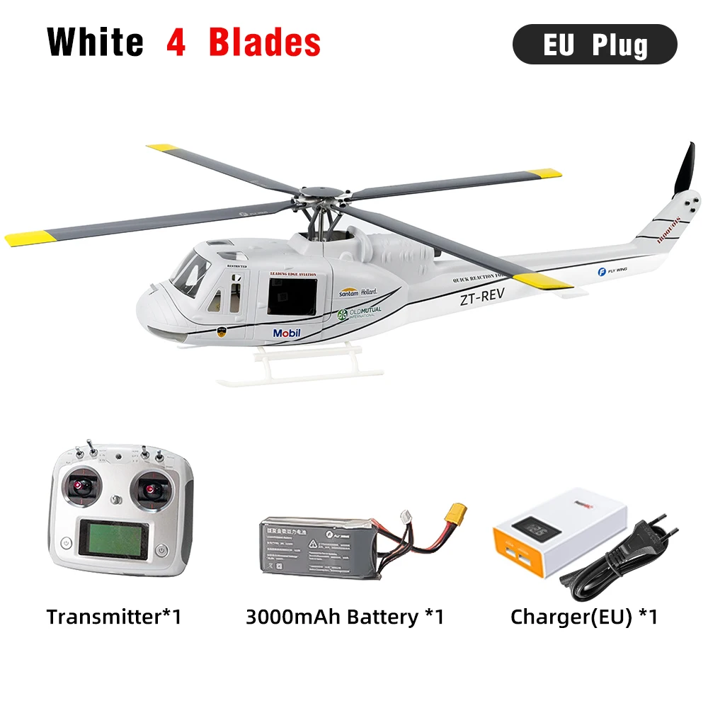 FlyWing UH1 V4 RTF RC Вертолет 16 В Бесщеточный двигатель 10 каналов M10 GPS-модуль с фиксированным точечным контроллером высоты 2/4 лопасти
FlyWing UH1 V4 RTF RC Вертолет 16 В Бесщеточный двигатель 10 каналов M10 GPS-модуль с фиксированным точечным контроллером высоты 2/4 лопасти