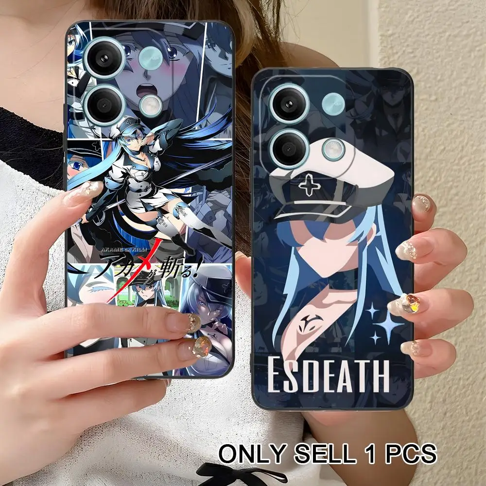 Akame Ga Kill Esdeath Phone Case for Xiaomi Redmi 15 14 13 12 A7 5 3 2 1 C Plus 4G 5G Soft TPU Shockproof Cover
Akame Ga Kill Esdeath Phone Case for Xiaomi Redmi 15 14 13 12 A7 5 3 2 1 C Plus 4G 5G Soft TPU Shockproof Cover