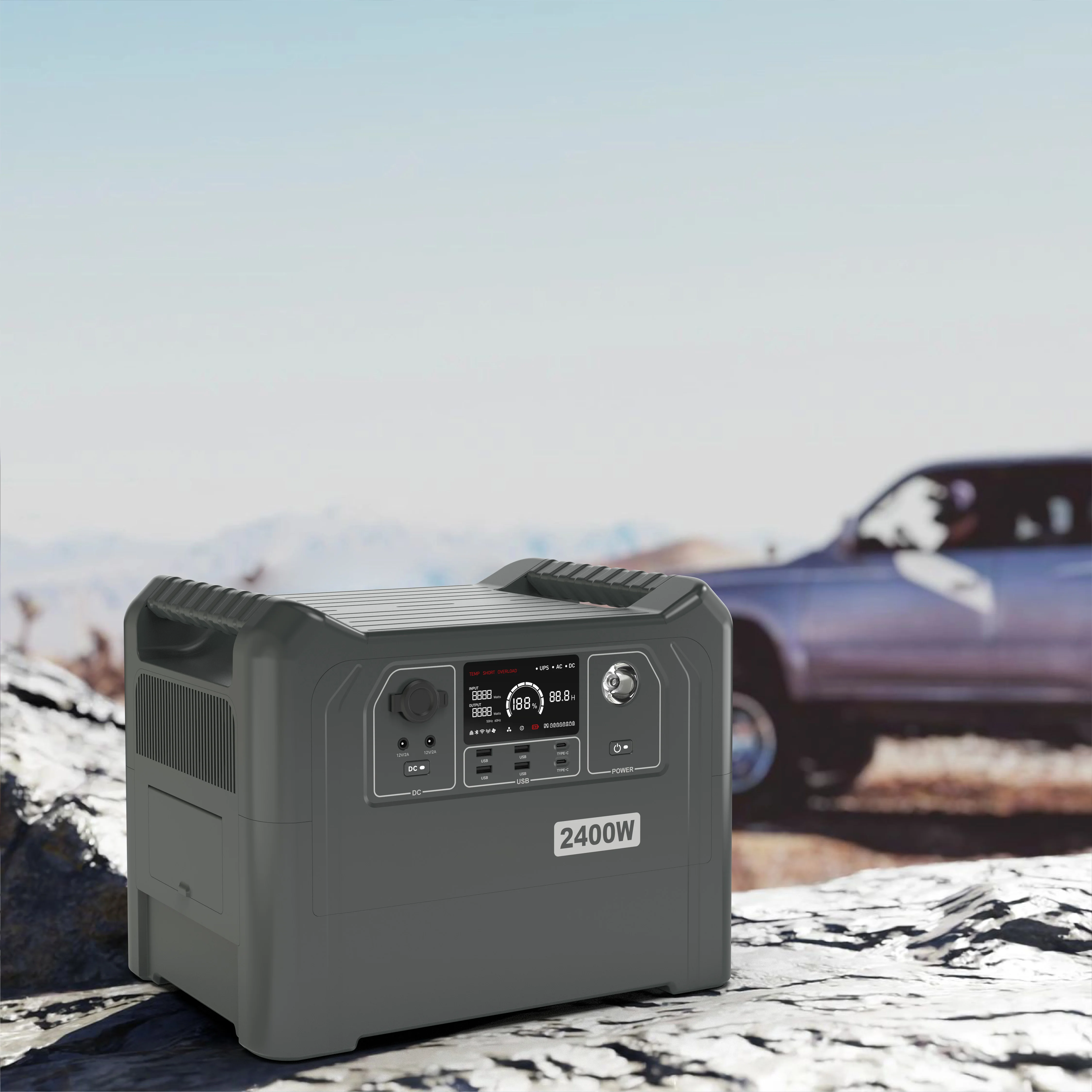 Портативная электростанция большой емкости 2400 Вт, 2048 Втч, 2560 Втч, 2048 Втч, портативная резервная батарея Lifepo4, электростанция для кемпинга
Портативная электростанция большой емкости 2400 Вт, 2048 Втч, 2560 Втч, 2048 Втч, портативная резервная батарея Lifepo4, электростанция для кемпинга