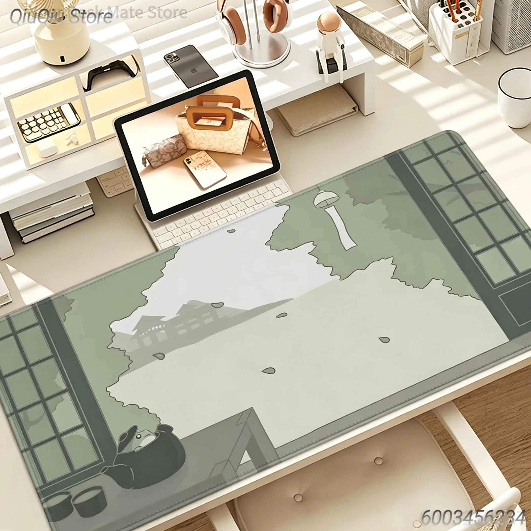 1PC Green Japanese Scenery Print Large Lock Edge Non-Slip Rubber Desk Mat for Gaming Office
1PC Green Japanese Scenery Print Large Lock Edge Non-Slip Rubber Desk Mat for Gaming Office