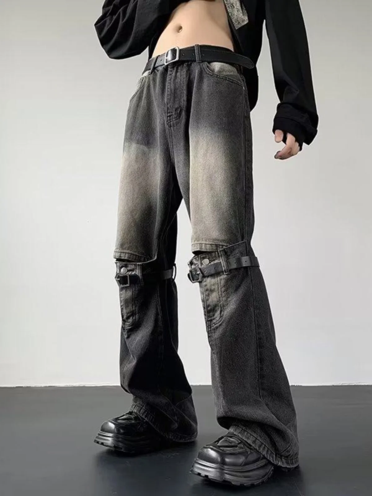 American High Street Vibe Men's Jeans Straight Leg Design Sensation Cool Trendy Brand Street Style Slim Flared Pants
American High Street Vibe Men's Jeans Straight Leg Design Sensation Cool Trendy Brand Street Style Slim Flared Pants