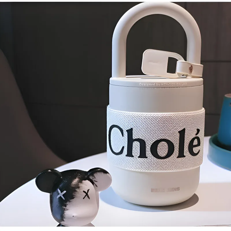 Cute outdoor portable coffee cup lock-shaped steel bracelet handy cup crossbody
Cute outdoor portable coffee cup lock-shaped steel bracelet handy cup crossbody