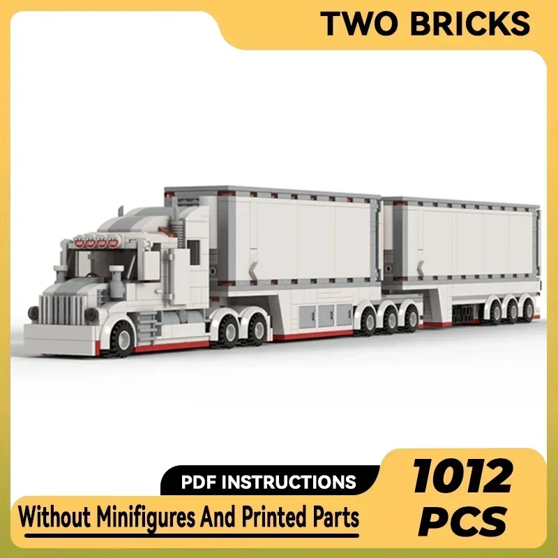 City Car Model Moc Building Bricks Refrigerated B-Double Car Technology Modular Blocks Gifts Christmas Toys DIY Sets Assembly
City Car Model Moc Building Bricks Refrigerated B-Double Car Technology Modular Blocks Gifts Christmas Toys DIY Sets Assembly