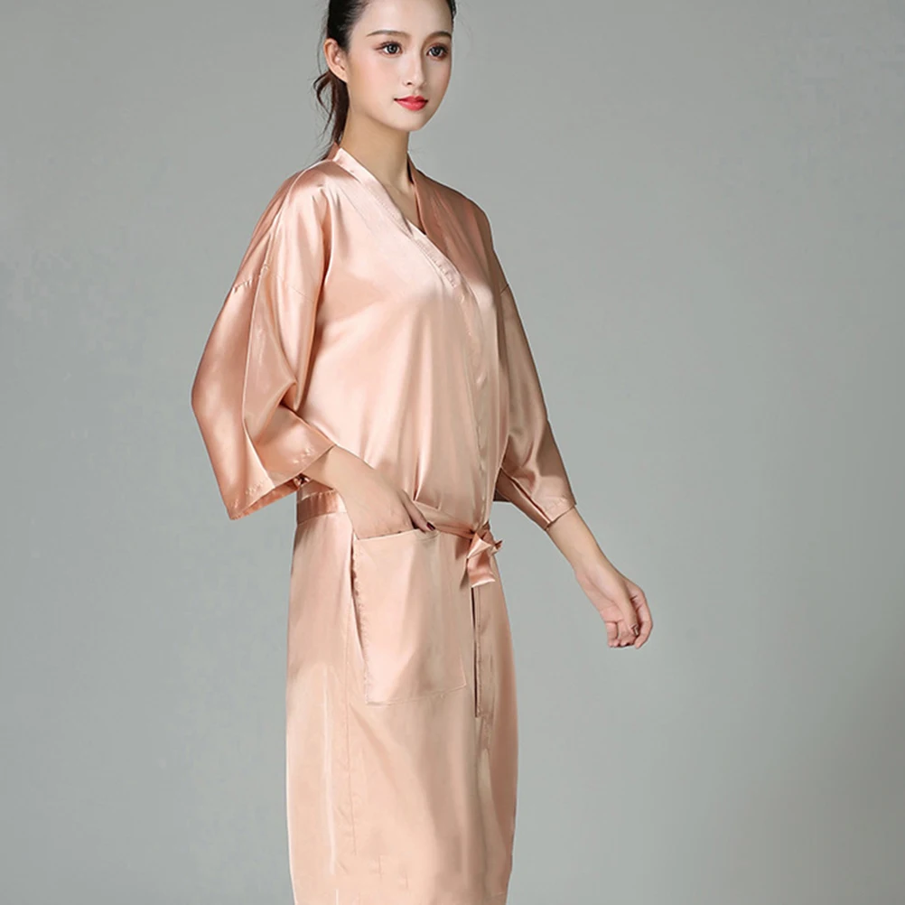 1pc Beauty Salon Gown Hairdressing Apron Waterproof Spa Robe For Hair Treatment Guest Wear Pink
1pc Beauty Salon Gown Hairdressing Apron Waterproof Spa Robe For Hair Treatment Guest Wear Pink