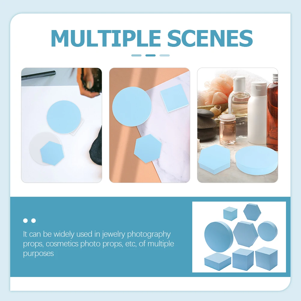 8pcs Geometry Cube Photography Props Foams Cosmetics Make up Jewelry Photo Shoot Decor Accessories
8pcs Geometry Cube Photography Props Foams Cosmetics Make up Jewelry Photo Shoot Decor Accessories