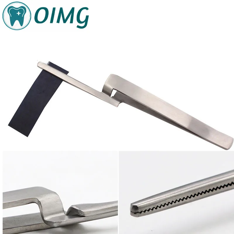 1pc Stainless Steel Dental Occlusal Paper Tweezers Curved Bite Articulating Paper Plier Orthodontic Forcep For Teeth Care Tool
1pc Stainless Steel Dental Occlusal Paper Tweezers Curved Bite Articulating Paper Plier Orthodontic Forcep For Teeth Care Tool